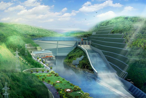 包头老挝南塔河1号水电站项目